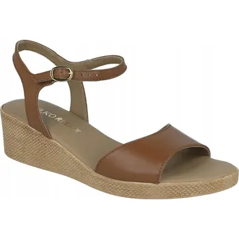 Dámské sandále Ryłko dámské sandály 3MG15_V_ na klínku, velikost 38