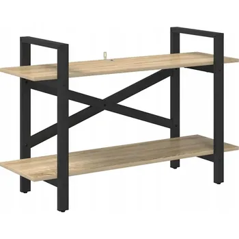 Knihovna Police na knihy Dub Sonoma 100 x 33,5 x 64 cm