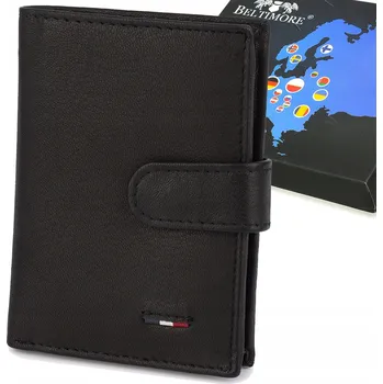 Peněženka Beltimore pánská peněženka z pravé kůže černá - muž