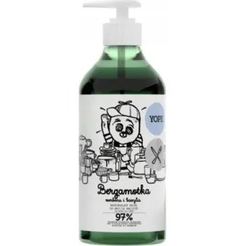 YOPE Přírodní prostředek na mytí nádobí Bergamot a Verbena 750 ml