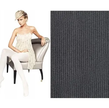 Dámské punčochy Vzorované Punčocháče Veneziana Costina 60den černé Nero velikost 2