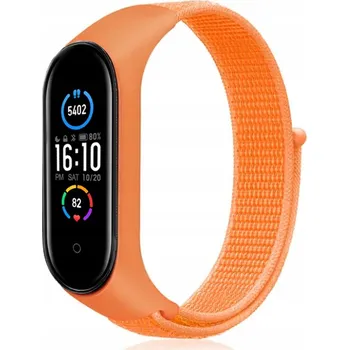 Příslušenství k chytrým hodinkám PÁSEK ŘEMÍNEK pro Xiaomi Mi Band 3/4/5/6 BARVA SUCHÝ ZIP