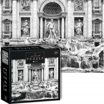 Puzzle Interdruk Puzzle 500 dílků z kartonu Cesta kolem světa