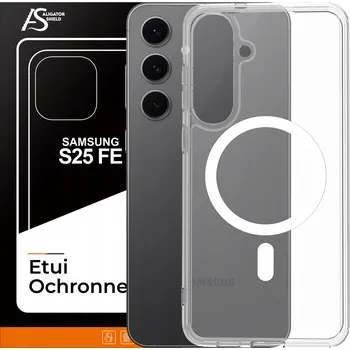 Pouzdro na mobilní telefon Zadní Kryt AligatorShield pro Samsung Galaxy S25 FE bezbarvý