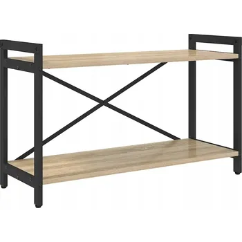 Knihovna Police dřevěná VidaXL 30 x 48,5 cm dub sonoma