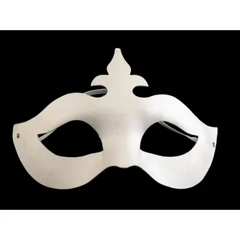 Karnevalová maska Maska, k vybarvení, PAPÍROVÁ, 18,3x10 cm, 1 kus