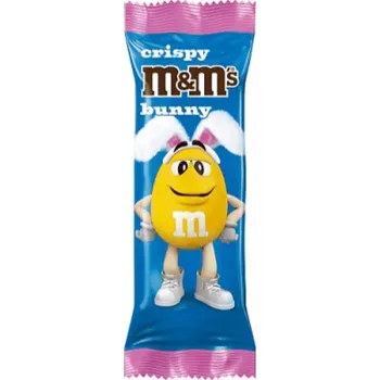 Čokoláda M&M's mléčná čokoláda s krémovou náplní s kousky dražé ve tvaru zajíčka 29 g