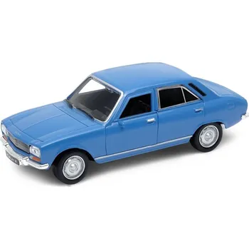 autíčko Welly 1975 Peugeot 504 model 1:34 červený