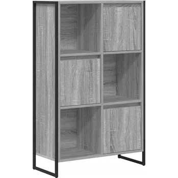 Knihovna Skříňka na knihy Šedá Sonoma 68 x 30 x 108,5 cm