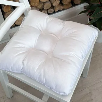 Podsedák Sedák na židli Bílý Rozměr: 40x40