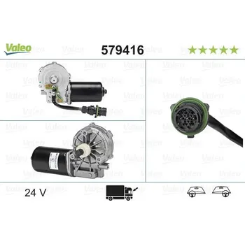 Motorek stěrače a odstřikovače Motor stěračů RVI 5010623023