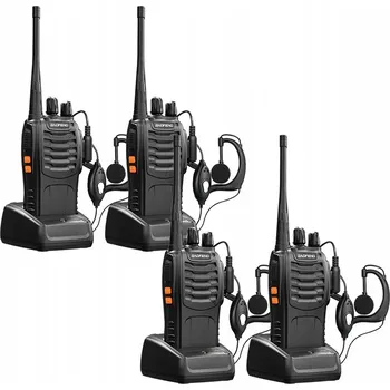 Vysílačka VYSÍLAČKA 4X BAOFENG BF-888S VYSÍLAČKA + 4X SLUCHÁTKA