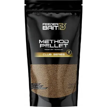 Pelety Feeder Bait Method Pellet Club Series 2mm 800g Jasný