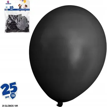 Balónek Ouda Party - Balíček 2.2 g 10 palců černých balónků (25-30 ks)