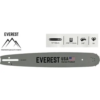 Vodící lišta UNIVERZÁLNÍ VODÍCÍ LIŠTA 15" 3/8 1,5mm 56ogn. EVEREST