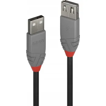 Datový kabel Prodlužovací USB 2.0 kabel A-A Lindy 36703 2 m