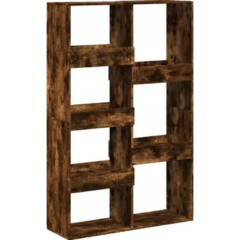 Knihovna Regál, kouřový dub, 100x33x155,5 cm, dřevotříska