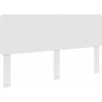 Čelo postele Lesklá bílá 180 cm Materiál dřevotříska