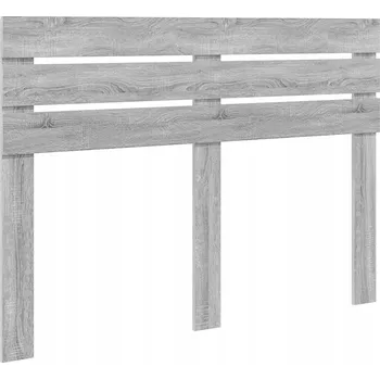 Čelo postele Šedá Sonoma 160 cm Materiál dřevotříska