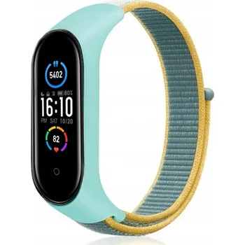 Příslušenství k chytrým hodinkám PÁSEK ŘEMÍNEK pro Xiaomi Mi Band 3/4/5/6 BARVA SUCHÝ ZIP