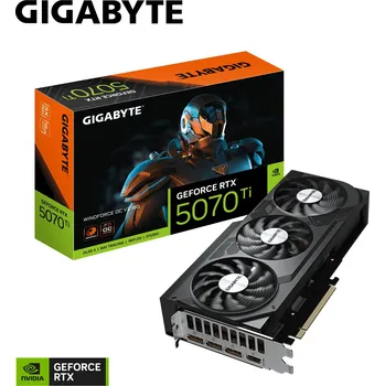 Grafická karta GIGABYTE GeForce RTX 5070 Ti WINDFORCE V2/OC/16GB/GDDR7