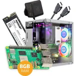 Sada s Raspberry Pi 5 (8GB RAM), Pironman 5, 1 TB SSD + příslušenství