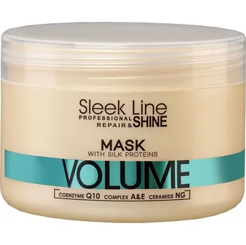Vlasová regenerace Stapiz Sleek Line Volume 250ml maska na vlasy s hedvábím