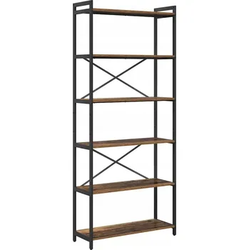 Knihovna Regál VidaXL 30 x 188 x 80 cm, rustikální dub