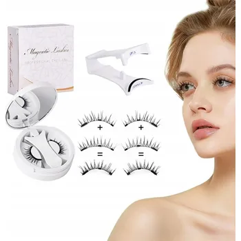 Umělé řasy Magnetické řasy umělé jako přírodní 2v1 + aplikátor