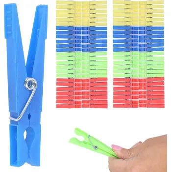 Kolíček na prádlo Spinacze do prania bielizny klamerki żabki 100 ks