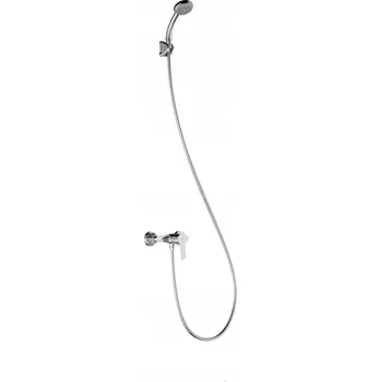 Vodovodní baterie Nástěnná sprchová baterie Tres BASE stříbrná