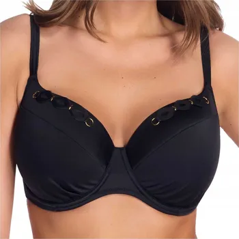 Dámské spodní prádlo AVA Plavková podprsenka vyztužená SK 252 černá plus size 80I