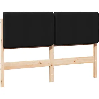 Čalouněné čelo postele s čelo Hnědá a černá 150 cm