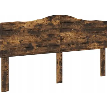 Čelo postele s čelo Kouřový dub 180 cm Kompozitní dřevo