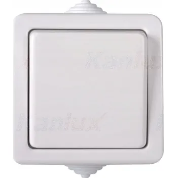 vypínač Jednopólový vypínač Klasik Kanlux bílý 33499