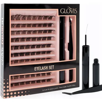 Umělé řasy Glovis Bonding Lash umělé řasy pro bonding prodlužování + příslušenství a lepidlo