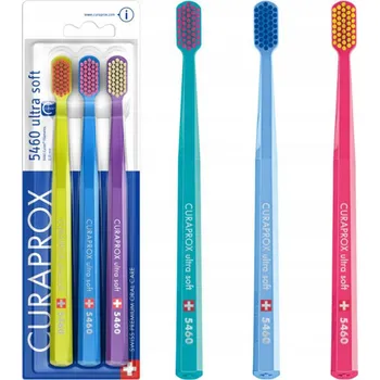 Zubní kartáček Curaprox kartáček na zuby CS 5460 Ultra Soft 3 kusy blister