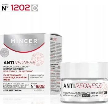 Pleťový krém RECEPTURA N°1201 - ANTIREDNESS - Hydratační denní krém pro redukci "pavoučků"