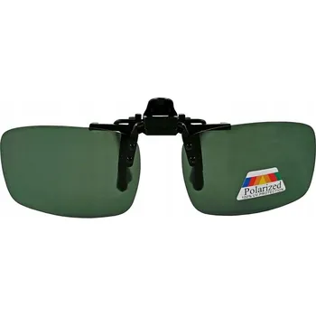 Sluneční brýle Polarizační klipy na dioptrické brýle sluneční Zelené XL