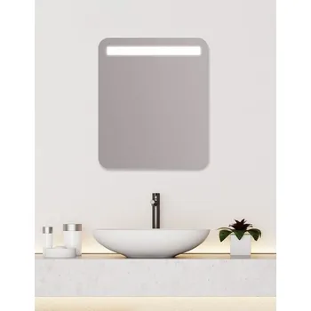 Zrcadlo EBS Ariane Zrcadlo 60 x 70 cm s LED osvětlením s vypínačem