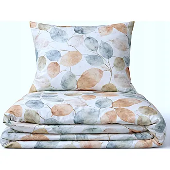 Povlečení POVLEČENÍ BAVLNĚNÉ POLSKÉ BAVLNA HRUBÉ 220x200 cm +2x 70x80 listů