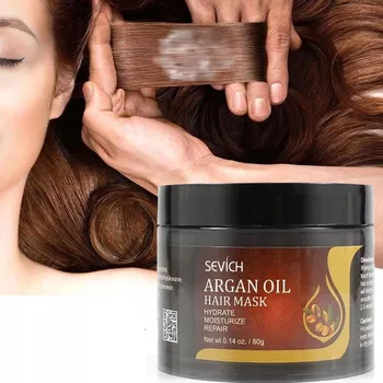 Vlasová regenerace Arganová olejová maska na vlasy, vyhlazuje a vyživuje, 80 g