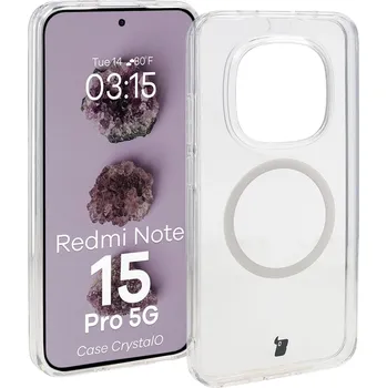 Pouzdro na mobilní telefon Zadní Kryt Bizon pro Xiaomi Redmi Note 15 Pro 5G bezbarvý