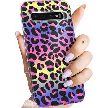 Pouzdro na mobilní telefon Zadní Kryt Hello Case pro Samsung Galaxy S10+ vícebarevný