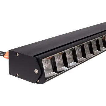 Maxlight stropní svítidlo LED 30W FLEX Černé, 115x8cm, 2710lm