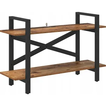 Knihovna Police na knihy Staré dřevo 100 x 33,5 x 64 cm