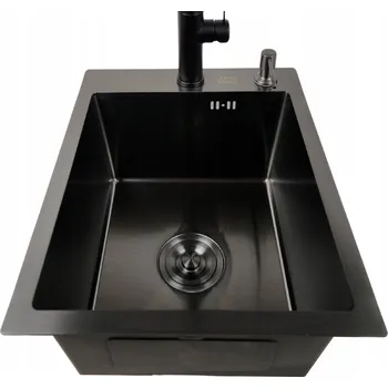 Obraz Jednokomorový dřez z ocel oceli šedý 40x50 cm