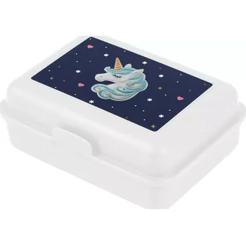 Svačinový box Box na svačinu Baagl Unicorn Gold