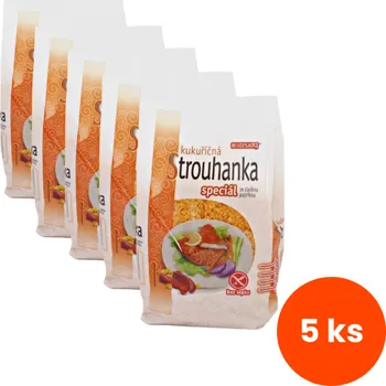 Zvýhodněný balíček 5 ks Extrudo Kukuřičná strouhanka se sladkou paprikou 200g