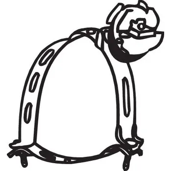 Výfukový systém Držák výfukového systému, 254-900